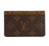 Louis Vuitton Card Holder, &pound;180, Accessories, Brown, Canvas, Back view